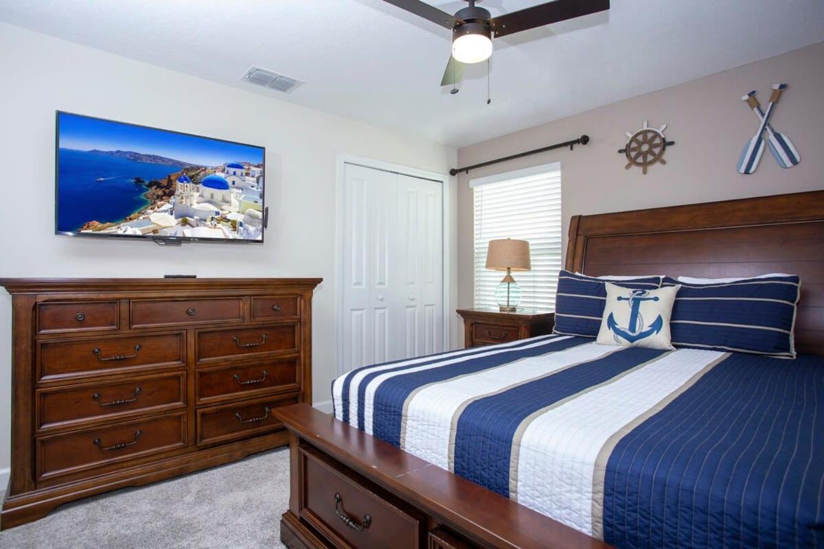 Wonderful 5 Bedroom W/ Pool Close To Disney 4801 Kissimmee Exterior photo
